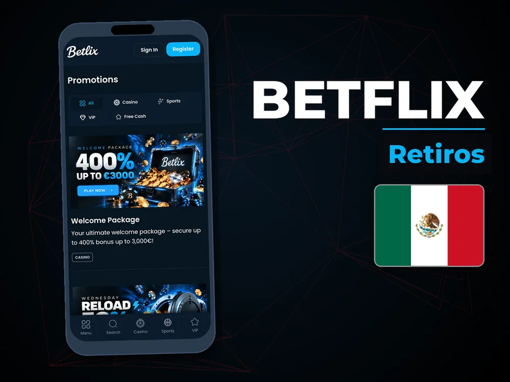 BetFlix - Retiros