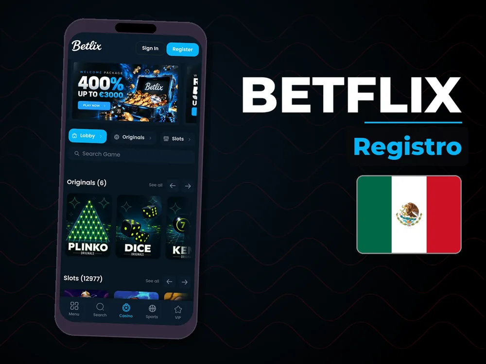 BetFlix - Registro