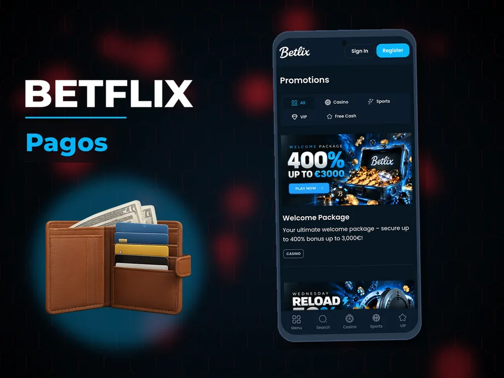 BetFlix - Pagos