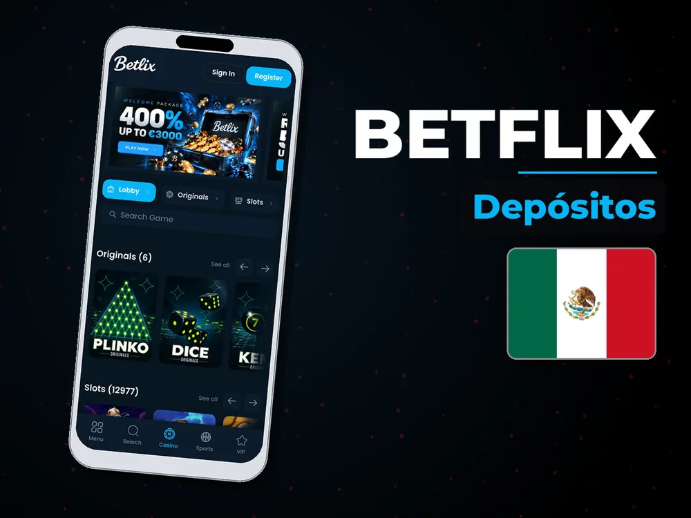 BetFlix - Depósitos