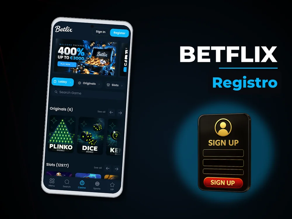 BetFlix - Registro