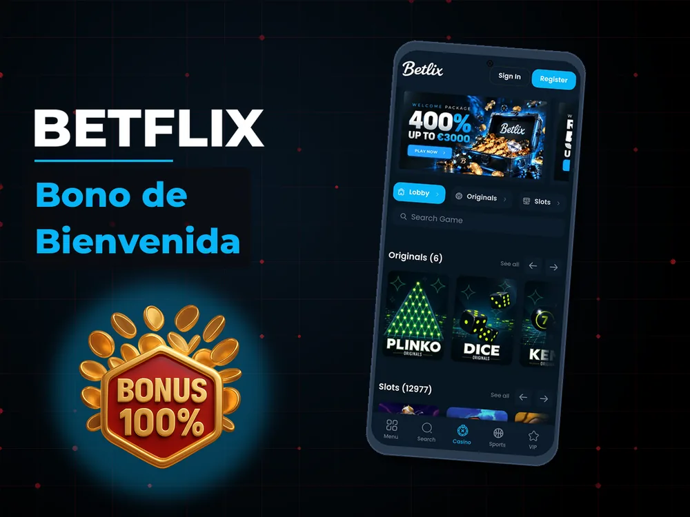 BetFlix - Bono de Bienvenida