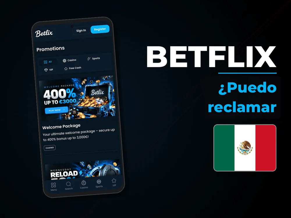 BetFlix - ¿Puedo reclamar