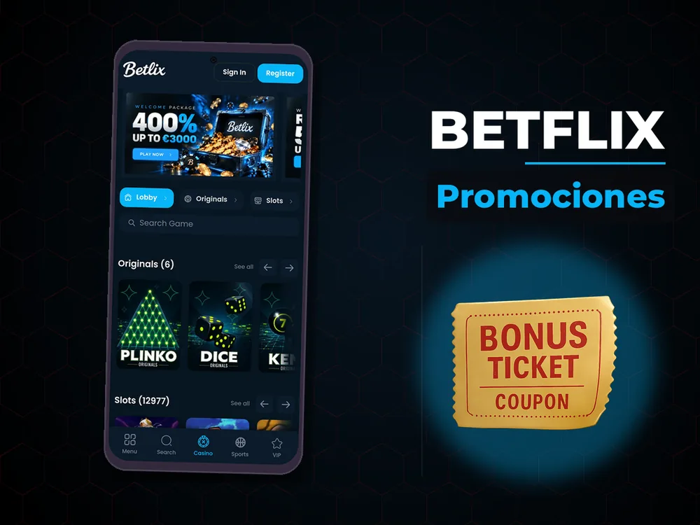 BetFlix - Promociones