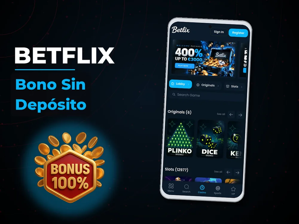 BetFlix - Bono Sin Depósito