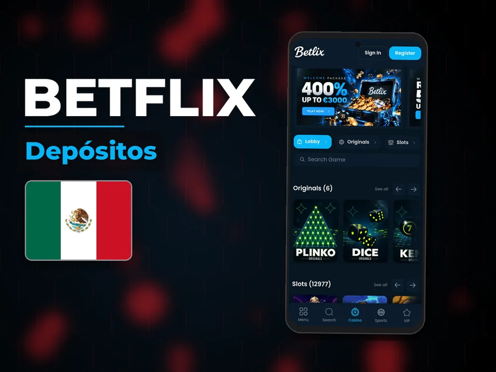 BetFlix - Depósitos