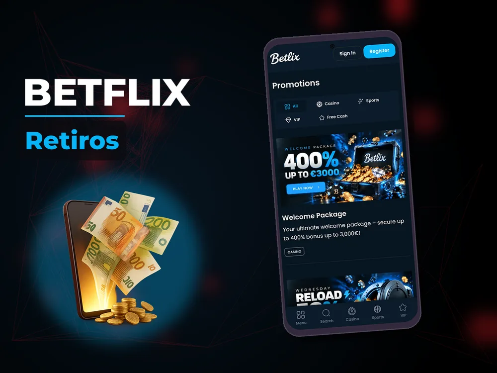 BetFlix - Retiros
