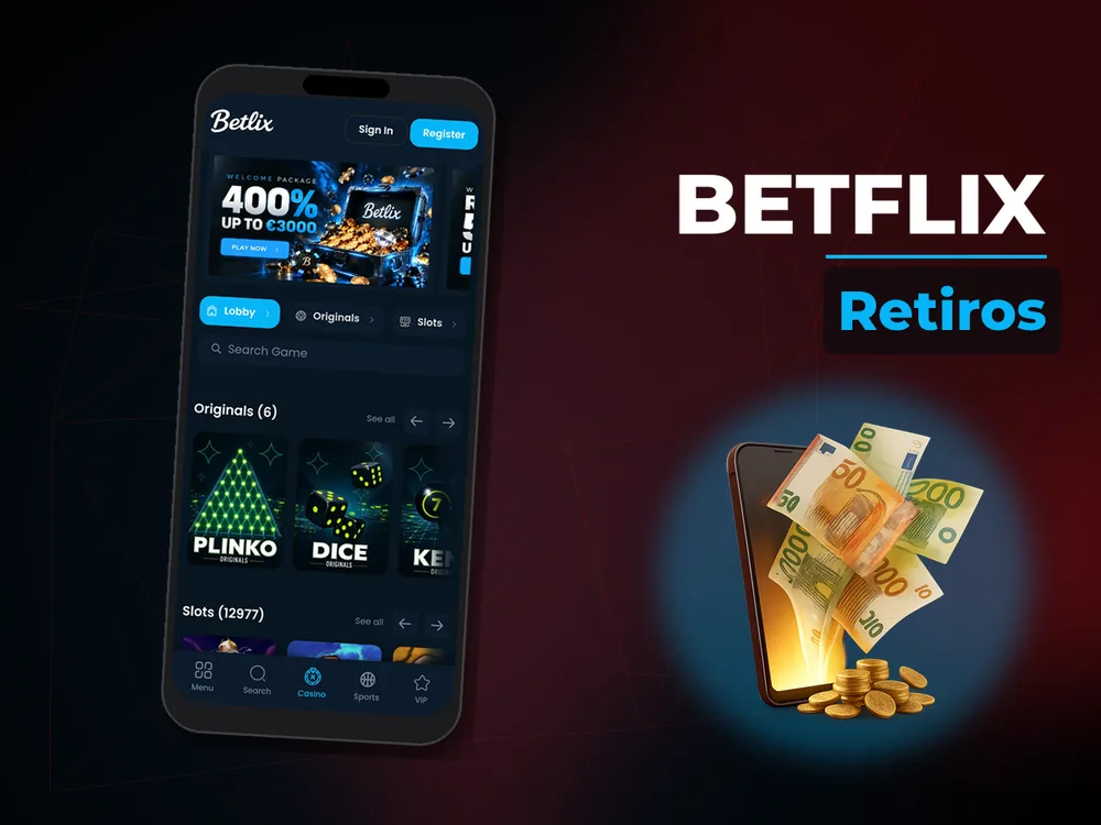 BetFlix - Retiros