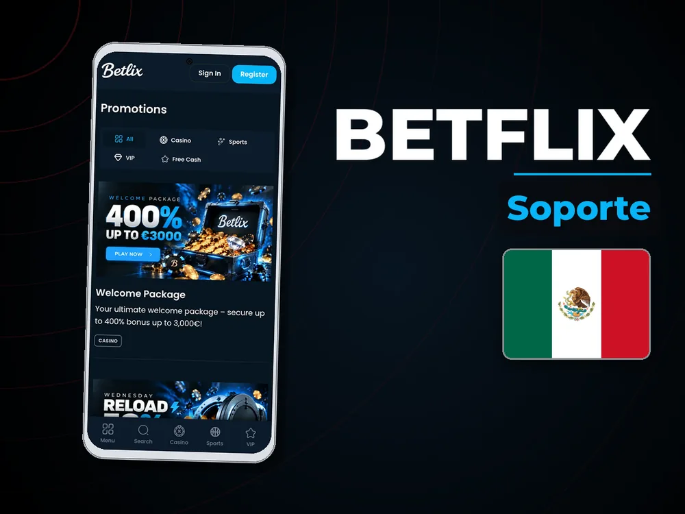 BetFlix - Soporte