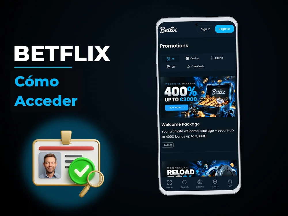 BetFlix - Cómo Acceder