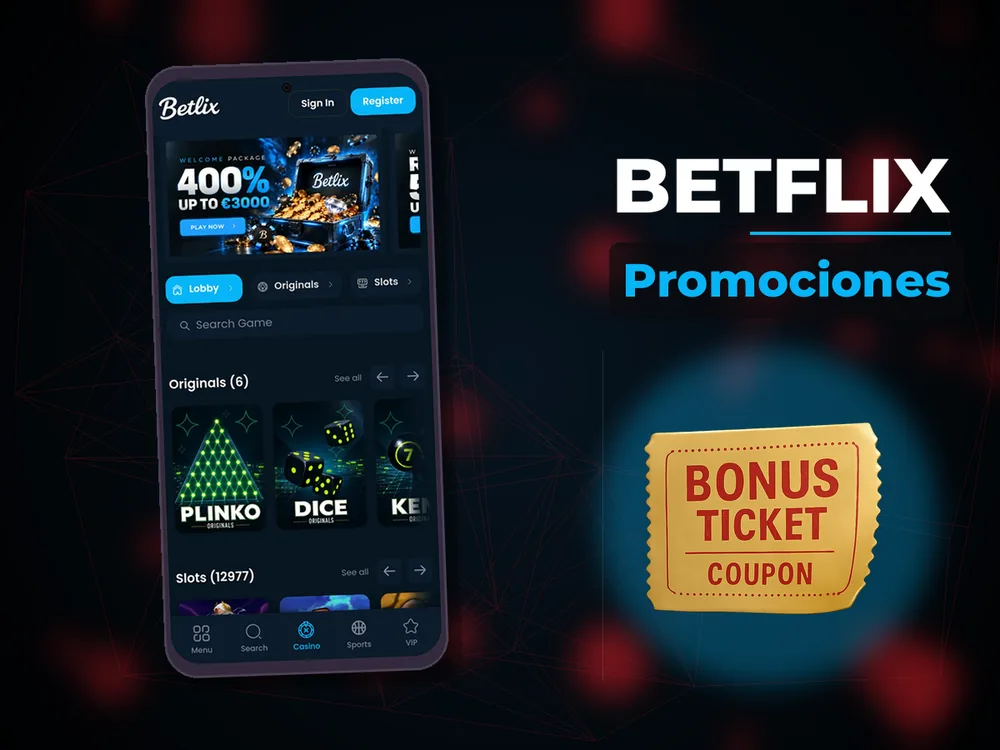 BetFlix - Promociones