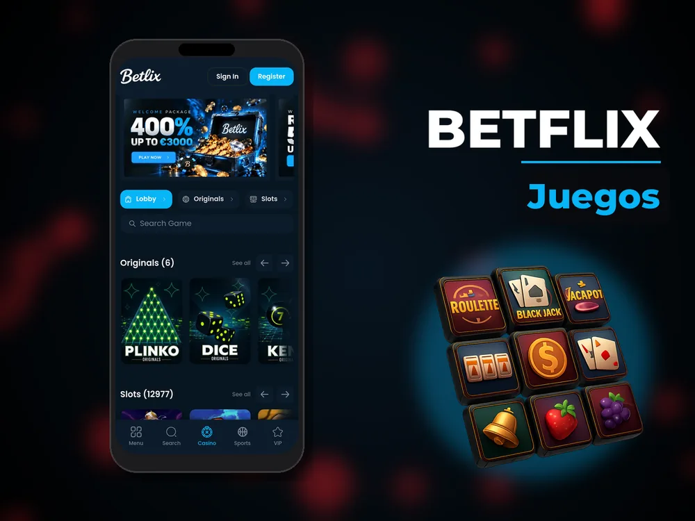 BetFlix - Juegos