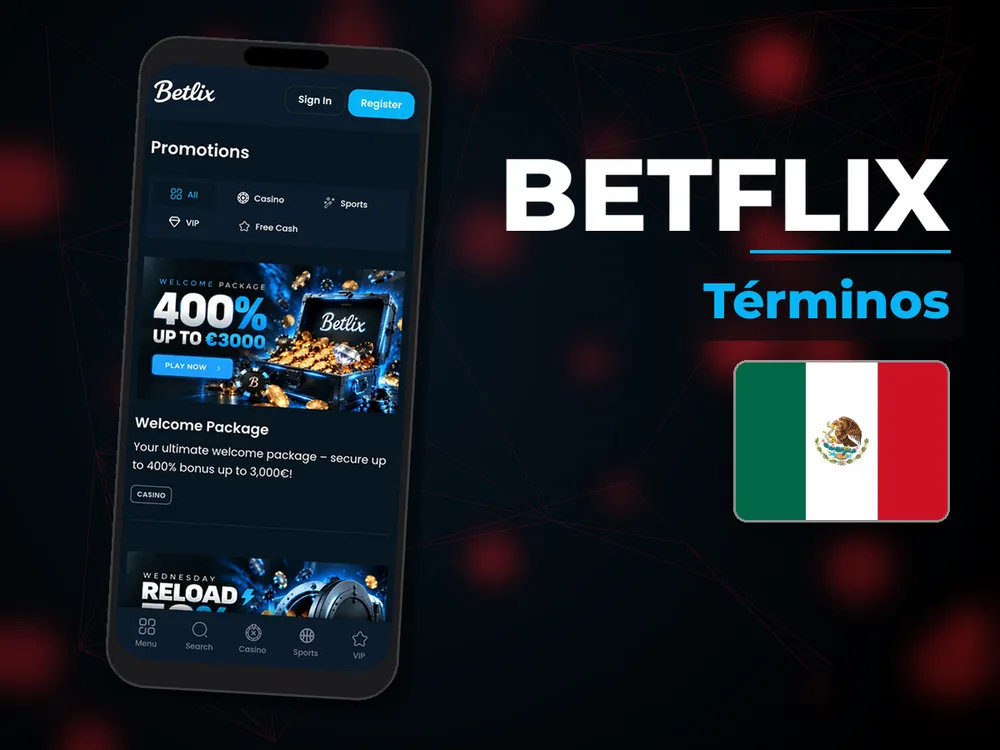 BetFlix - Términos